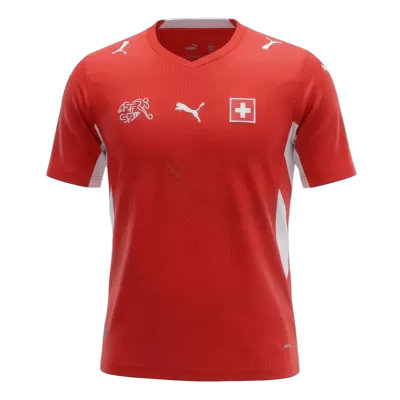 Switzerland Home Soccer Jersey World Cup 2026 Red - bestfootballkits