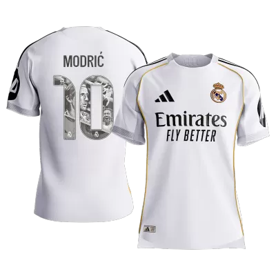 Player Version MODRIĆ Special #10 Real Madrid - Special Edition Soccer Home Jersey 2025/26 White - bestfootballkits