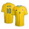JAMES #10 Colombia Home Soccer Jersey World Cup 2026 Yellow - bestfootballkits