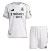 Authentic Real Madrid Home Soccer Jersey Kit(Jersey+Shorts) 2025/26 White - bestfootballkits