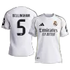 Player Version BELLINGHAM #5 Real Madrid Soccer Home Jersey 2025/26 White - bestfootballkits