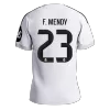 Player Version F.MENDY #23 Real Madrid Soccer Home Jersey 2025/26 White - bestfootballkits