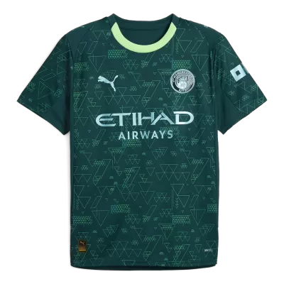 Manchester City Fourth Soccer Jersey 25/26 Green - bestfootballkits