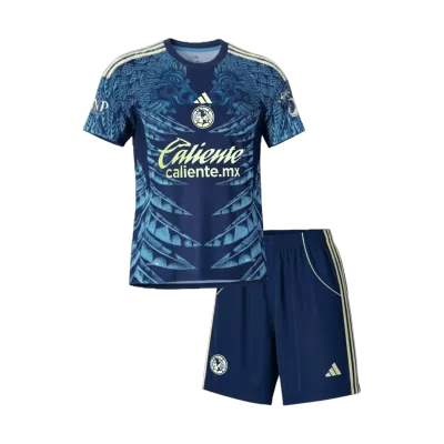 Club America Away Kids Jerseys Kit 2025/26 - bestfootballkits