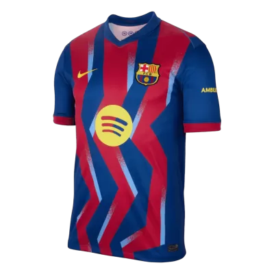 Barcelona Fourth Soccer Jersey 25/26 Red&Blue - bestfootballkits