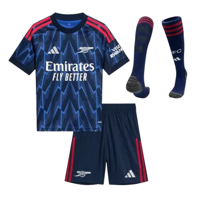 Arsenal Away Kids Jerseys Full Kit 2025/26 - bestfootballkits
