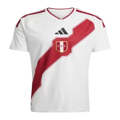 Peru Home Soccer Jersey World Cup 2026 White - bestfootballkits