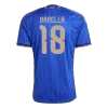 BARELLA #18 Italy Home Soccer Jersey World Cup 2026 Blue - bestfootballkits