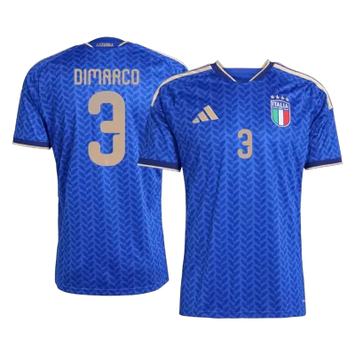 DIMARCO #3 Italy Home Soccer Jersey World Cup 2026 Blue - bestfootballkits