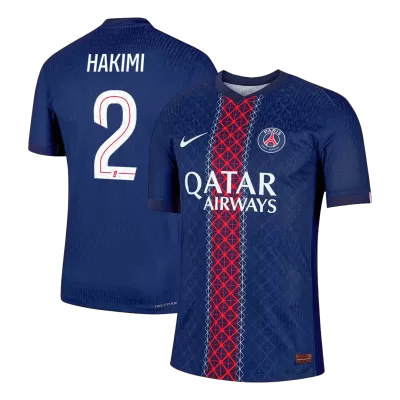 Player Version HAKIMI #2 PSG Soccer Home Jersey 2025/26 Navy - bestfootballkits