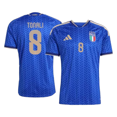 TONALI #8 Italy Home Soccer Jersey World Cup 2026 Blue - bestfootballkits