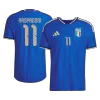 RASPADORI #11 Italy Soccer Home Jersey 2026 Blue - bestfootballkits