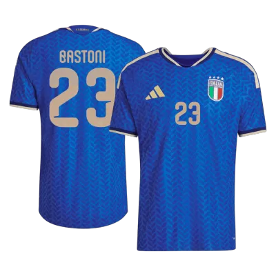 BASTONI #23 Italy Soccer Home Jersey 2026 Blue - bestfootballkits