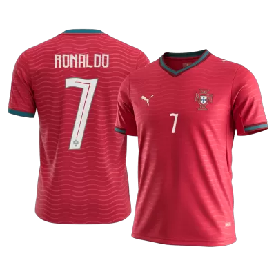 RONALDO#7 Portugal Home Soccer Jersey World Cup 2026 Red - bestfootballkits