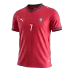 RONALDO#7 Portugal Home Soccer Jersey World Cup 2026 Red - bestfootballkits