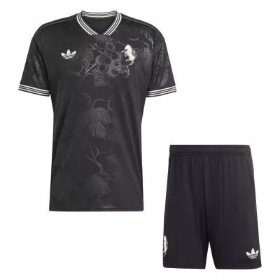 Juventus Third Away Soccer Jersey Kit(Jersey+Shorts) 25/26 Black - bestfootballkits