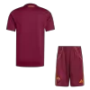 Roma Home Soccer Jersey Kit(Jersey+Shorts) 25/26 Red - bestfootballkits