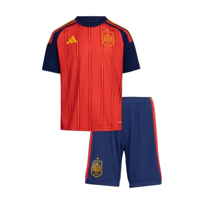 Spain Home World Cup Kids Jerseys Kit 2026 - bestfootballkits