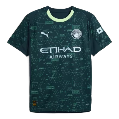 Manchester City Fourth Soccer Jersey 25/26 Green - bestfootballkits
