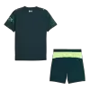 Manchester City Fourth Soccer Jersey Kit(Jersey+Shorts) 25/26 Green - bestfootballkits