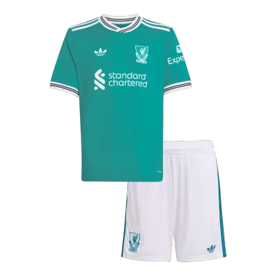 Liverpool Third Away Kids Jerseys Kit 2025/26 - bestfootballkits