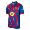 Barcelona Soccer Fourth Away Jersey 2025/26 Red&Blue - bestfootballkits