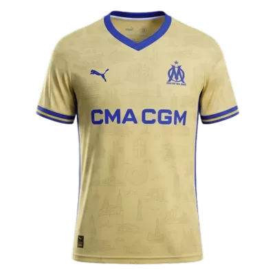 Marseille Fourth Soccer Jersey 25/26 Yellow - bestfootballkits