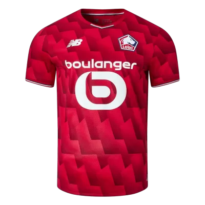 Lille OSC Home Soccer Jersey 25/26 Red - bestfootballkits