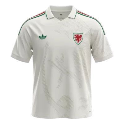 Wales Away Soccer Jersey World Cup 2026 White - bestfootballkits