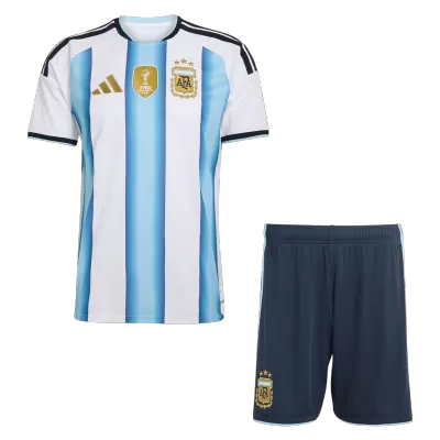 Argentina Home Soccer Jersey Kit(Jersey+Shorts) World Cup 2026 Blue&White - bestfootballkits