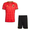 Belgium Home Soccer Jersey Kit(Jersey+Shorts) World Cup 2026 Red - bestfootballkits