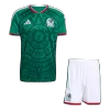 Mexico Home Soccer Jersey Kit(Jersey+Shorts) World Cup 2026 Green - bestfootballkits