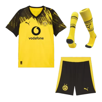 Borussia Dortmund Home Soccer Jersey Kit(Jersey+Shorts+Socks) 2025/26 Yellow - bestfootballkits
