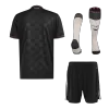 Bayern Munich Third Away Soccer Jersey Kit(Jersey+Shorts+Socks) 2025/26 Black - bestfootballkits