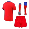 PSG Third Away Soccer Jersey Kit(Jersey+Shorts+Socks) 2025/26 Red - bestfootballkits