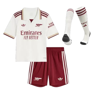 Arsenal Third Away Kids Jerseys Full Kit 2025/26 - bestfootballkits