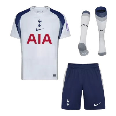 Tottenham Hotspur Home Soccer Jersey Kit(Jersey+Shorts+Socks) 2025/26 White - bestfootballkits