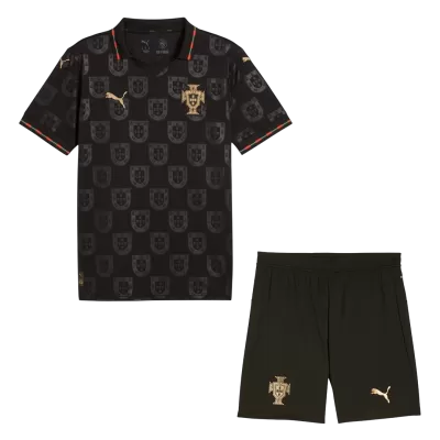 Portugal Concept Special Edition Jersey Kit(Jersey+Shorts) World Cup 2026 Black - bestfootballkits