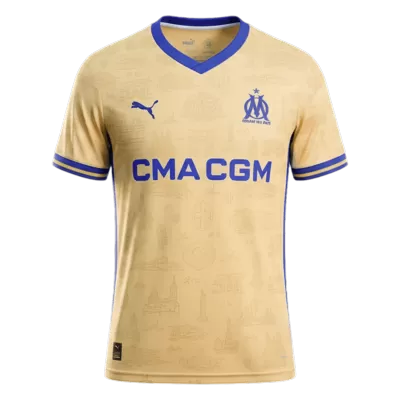 Marseille Fourth Soccer Jersey 25/26 Yellow - bestfootballkits