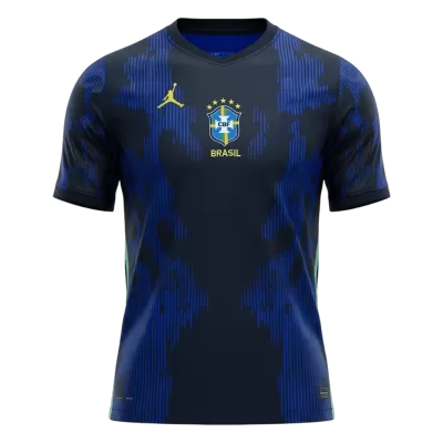 Brazil Away Soccer Jersey World Cup 2026 Navy - bestfootballkits