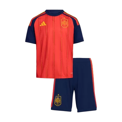 Spain Home World Cup Kids Jerseys Kit 2026 - bestfootballkits