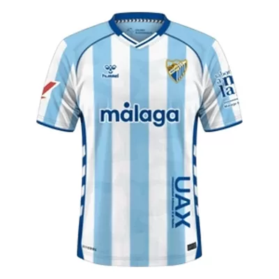 Malaga Home Soccer Jersey 25/26 Blue&White - bestfootballkits