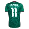 S.GIMENEZ#11 Mexico Home Soccer Jersey World Cup 2026 Green - bestfootballkits