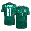 S.GIMENEZ#11 Mexico Home Soccer Jersey World Cup 2026 Green - bestfootballkits