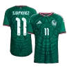 S.GIMENEZ #11 Mexico Soccer Home Jersey 2026 Green - bestfootballkits