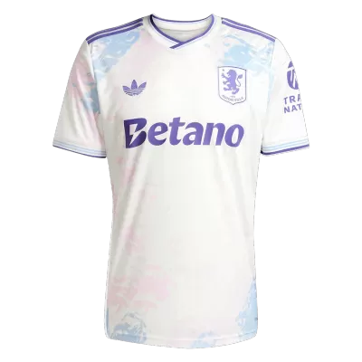 Aston Villa Third Soccer Jersey 25/26 White - bestfootballkits