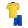Colombia Home World Cup Kids Jerseys Kit 2026 - bestfootballkits