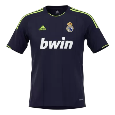 Retro 12/13 Real Madrid Away Soccer Jersey Black - bestfootballkits