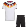 Germany Home Soccer Jersey Kit(Jersey+Shorts) World Cup 2026 White - bestfootballkits
