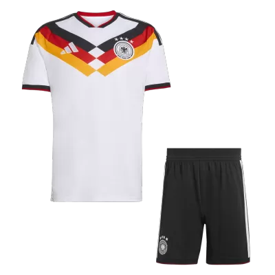 Germany Home Soccer Jersey Kit(Jersey+Shorts) World Cup 2026 White - bestfootballkits